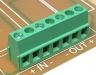 Click to see a larger image of PCB Screw Terminal 4 pin 10mm pitch for Crossover PCB