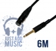 Click to see a larger image of JAM 6m XLR Female to Gold Plated 6.35mm Unbalanced Mono Jack