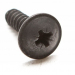 Click to see a larger image of Self tap screw No 8 x 13mm flange head black