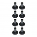 Click to see a larger image of Pack of 8 Tuff Cab Top Hat 35mm Speaker Pole Mounts