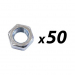 Click to see a larger image of Pack of 50 Tuff Cab M5 Hex Full Nut