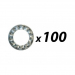 Click to see a larger image of 100 Pack of Tuff Cab M5 Internal Shake Proof Washer