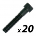 Click to see a larger image of 20 Pack of Tuff Cab M5 x 30mm Socket Head Cap Screw